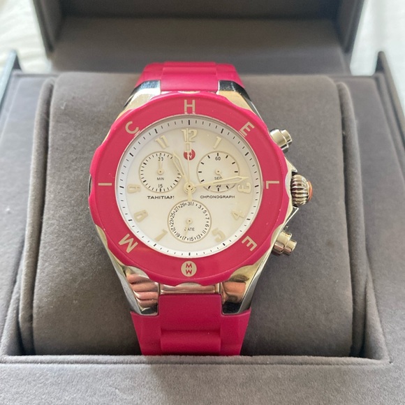 Michele Tahitian Jelly Bean Watch